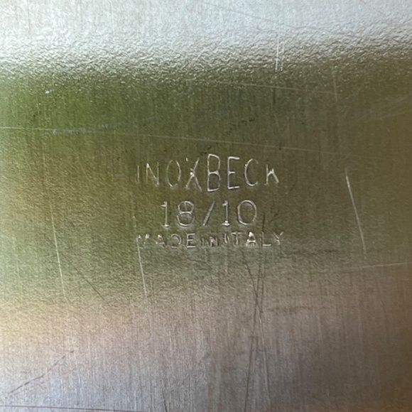 Vintage Inox 18/10 Lidded Serving Dish, Stainless Steel, Made in Italy - Picture 10 of 10